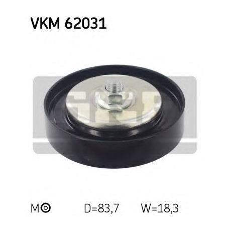 Τεντωτήρας ιμάντα poly-V SKF VKM62031