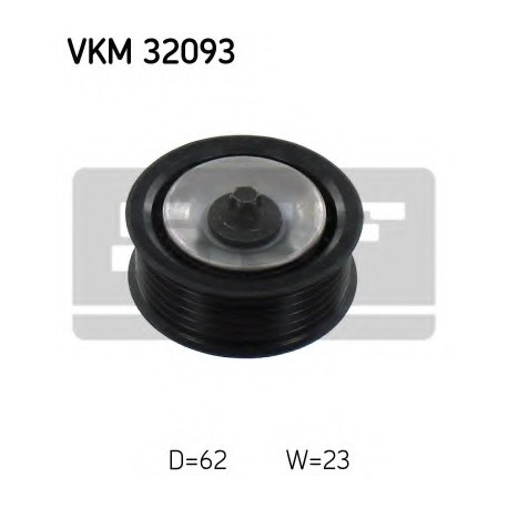 Τροχαλία αδρανείας ιμάντα poly-V SKF VKM32093