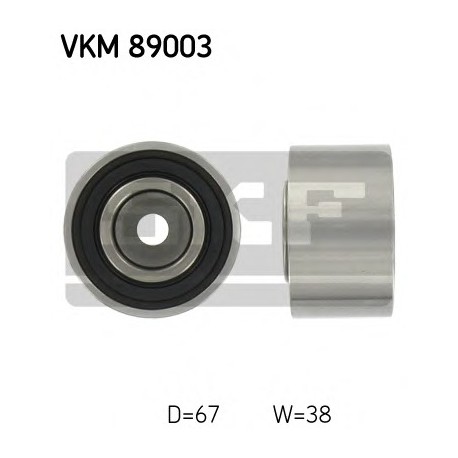 Τροχαλία αδράνειας ιμάντα χρονισμού SKF VKM89003