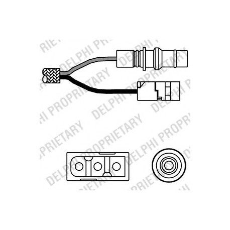 Αισθητήρας λάμδα DELPHI ES1027612B1