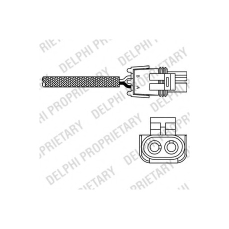 Αισθητήρας λάμδα DELPHI ES1098912B1