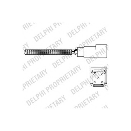 Αισθητήρας λάμδα DELPHI ES2025312B1