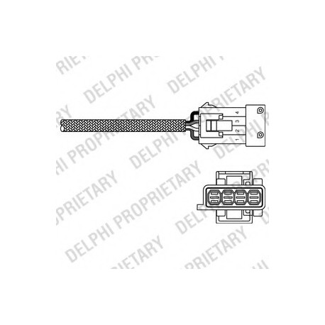 Αισθητήρας λάμδα DELPHI ES2030812B1