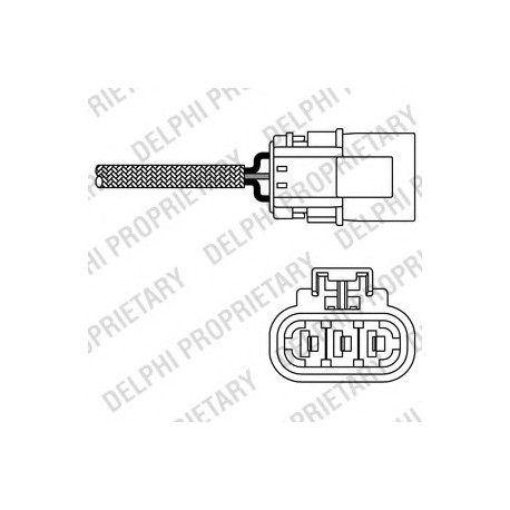 Αισθητήρας λάμδα DELPHI ES1045612B1