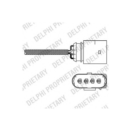 Αισθητήρας λάμδα DELPHI ES2027012B1