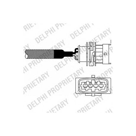 Αισθητήρας λάμδα DELPHI ES1098212B1