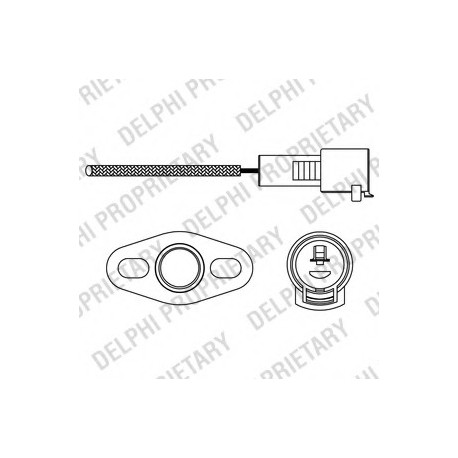 Αισθητήρας λάμδα DELPHI ES1022612B1