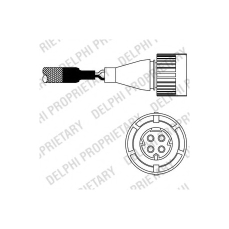 Αισθητήρας λάμδα DELPHI ES1098412B1