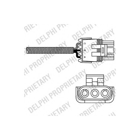 Αισθητήρας λάμδα DELPHI ES1099012B1
