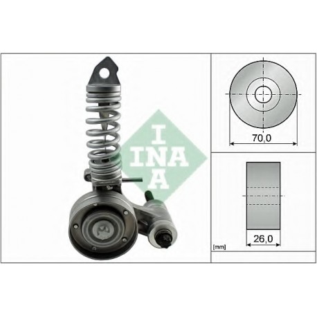 Τεντωτήρας ιμάντα poly-V INA 533008530