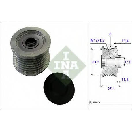 Εξαρτήματα γεννήτριας INA 535002310