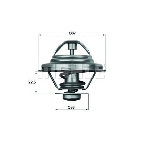 Θερμοστάτης MAHLE ORIGINAL TX2487D