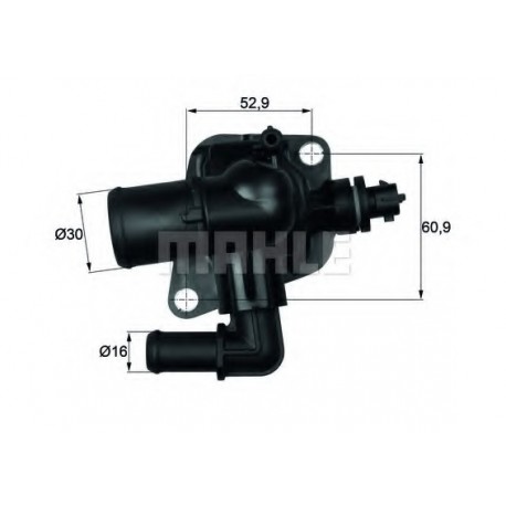 Θερμοστάτης MAHLE ORIGINAL TI15088