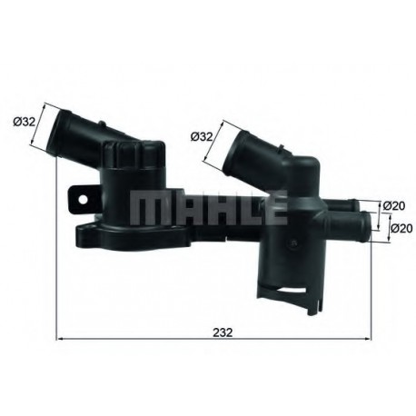 Θερμοστάτης MAHLE ORIGINAL TH52