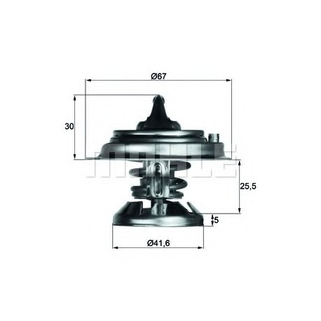 Θερμοστάτης MAHLE ORIGINAL TX2985D