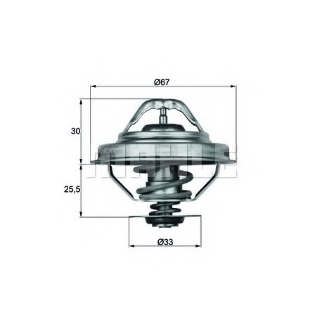 Θερμοστάτης MAHLE ORIGINAL TX2888D