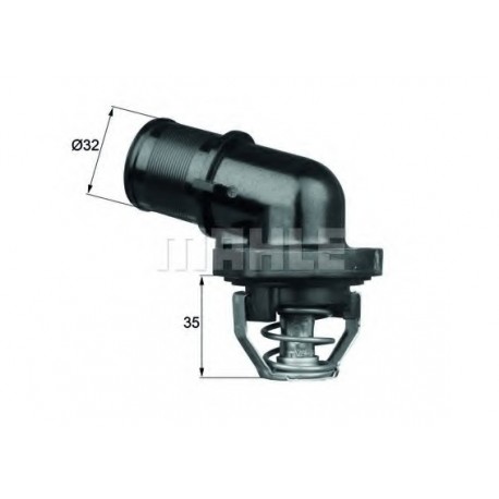 Θερμοστάτης MAHLE ORIGINAL TI18189