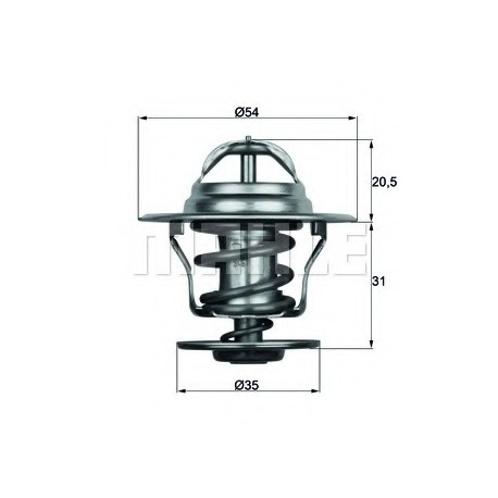 Θερμοστάτης MAHLE ORIGINAL TX1584D