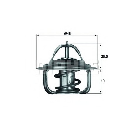 Θερμοστάτης MAHLE ORIGINAL TX187D