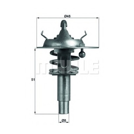 Θερμοστάτης MAHLE ORIGINAL TX10690D