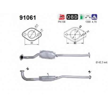 Καταλύτης AS 91061
