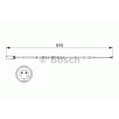 Σετ Τακάκια BOSCH 1987473522