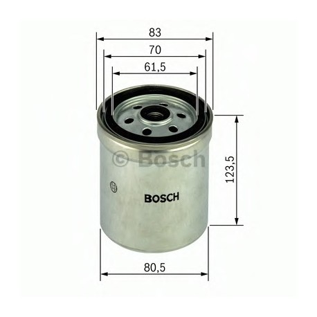 Φίλτρο Καυσίμου BOSCH 1457434154