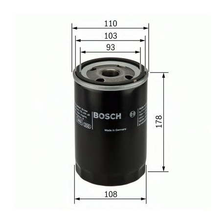 Φίλτρο Λαδιού BOSCH 0451301207