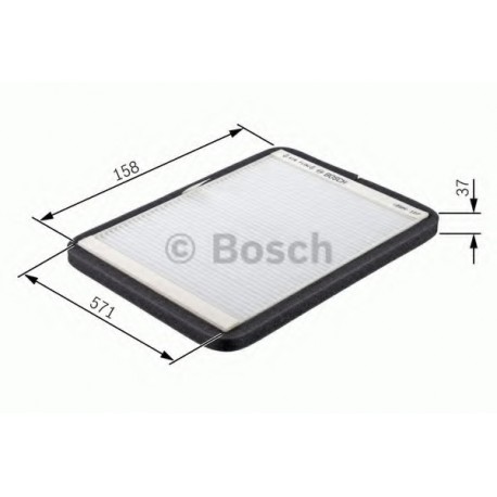 Φίλτρο Αέρα Εσωτερικού Χώρου BOSCH 1987431157