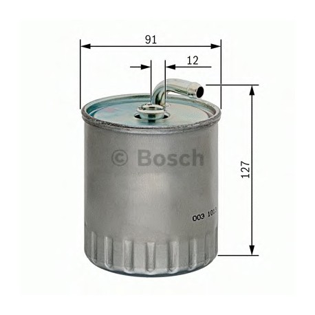 Φίλτρο Καυσίμου BOSCH 1457434416