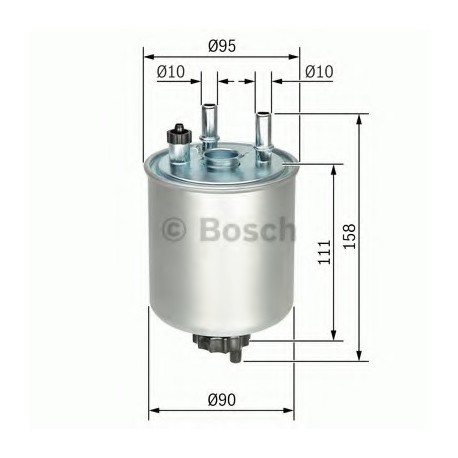 Φίλτρο Καυσίμου BOSCH F026402082