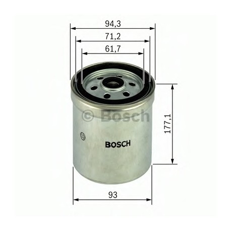 Φίλτρο Καυσίμου BOSCH 1457434180