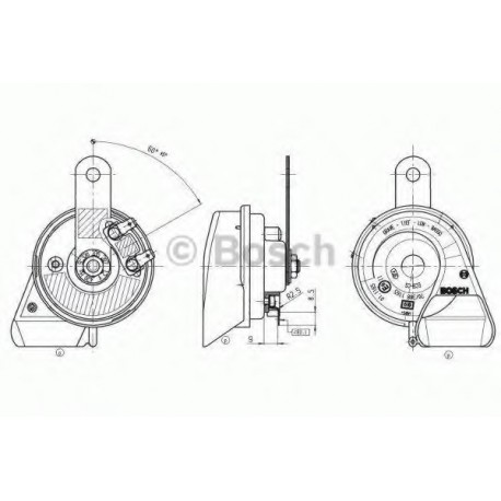 Κόρνα BOSCH 9320335207
