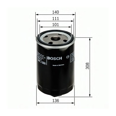 Φίλτρο Λαδιού BOSCH 0451104013