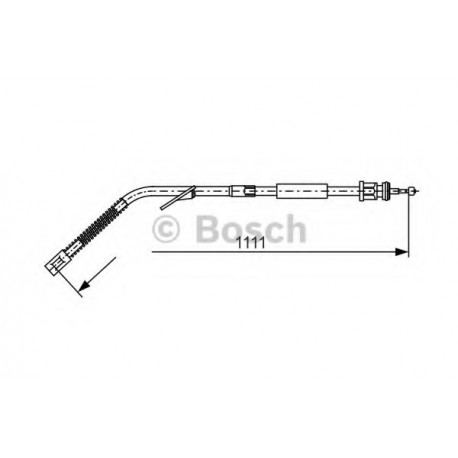 Μοχλοί, συρματόσχοινα & ντίζες BOSCH 1987477126