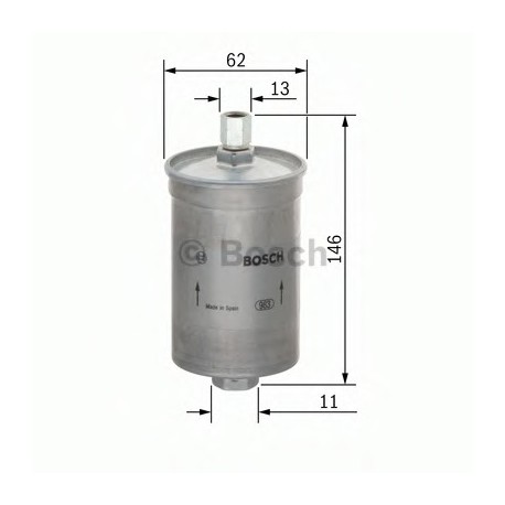 Φίλτρο Καυσίμου BOSCH 0450905003