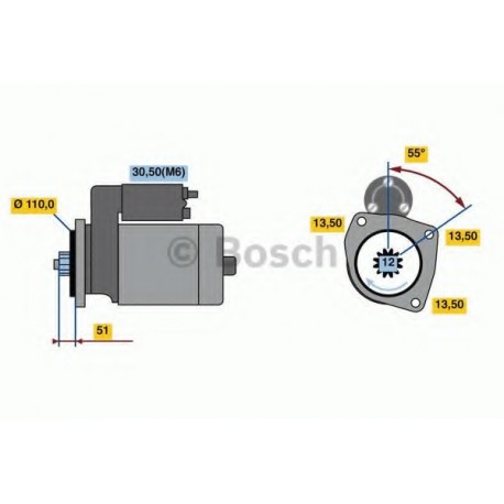 Μίζα BOSCH 0001241119