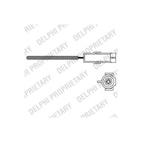 Αισθητήρας λάμδα DELPHI ES1096612B1