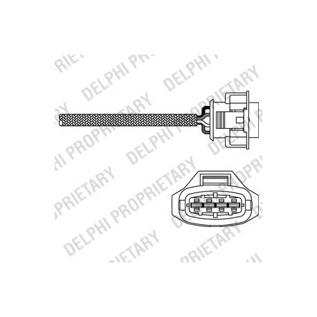 Αισθητήρας λάμδα DELPHI ES1079112B1