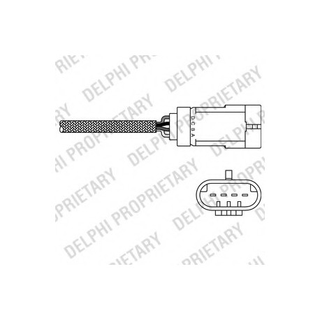 Αισθητήρας λάμδα DELPHI ES2031012B1