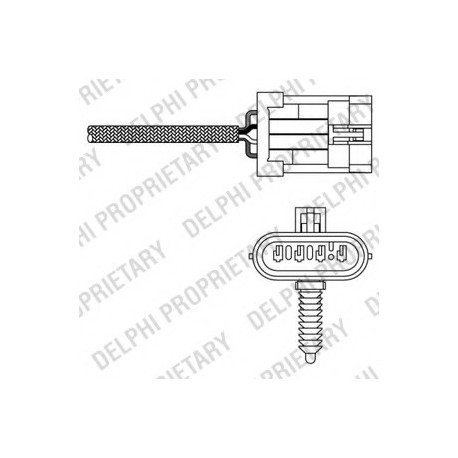 Αισθητήρας λάμδα DELPHI ES2013512B1