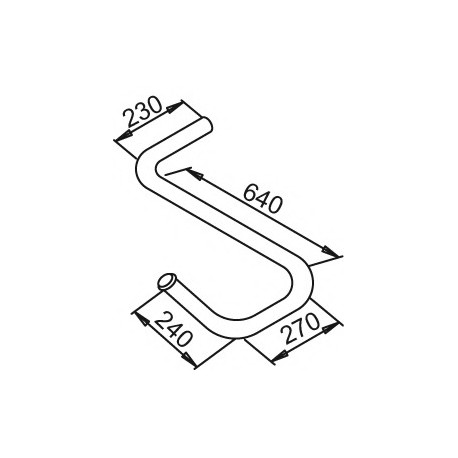 Σωλήνες εξάτμισης DINEX 50126