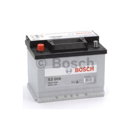 Μπαταρία Αυτοκινήτου Bosch S3006 12V 56AH-480EN 