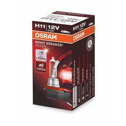 ΛΑΜΠΑ OSRAM Η11 12V 55W NIGHT BREAKER® SILVER