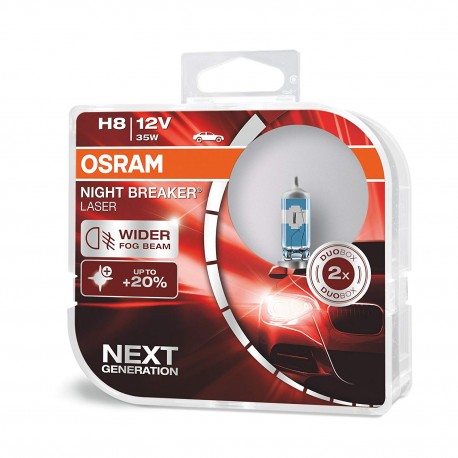 ΛΑΜΠΑ OSRAM H8 12V 35W NIGHT BREAKER® LASER