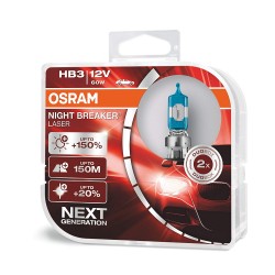 ΛΑΜΠΕΣ OSRAM HB3 12V 60W NIGHT BREAKER LASER