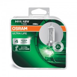 Λάμπες Osram H11 12V 55W Ultra Life