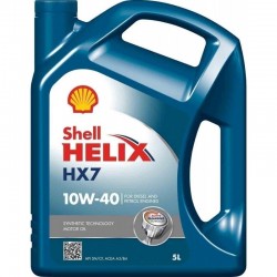 Λιπαντικό Κινητήρα Shell Helix HX-7 10W40 5lt