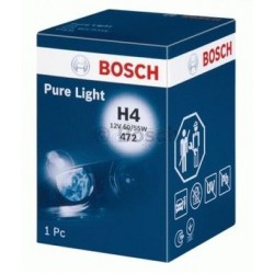 ΛΑΜΠΑ BOSCH H4 12V 60/55W PURE LIGHT