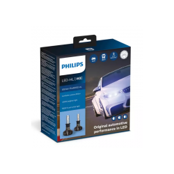 Λάμπες Philips H3 Ultinon Pro9000 HL Led 13.2V 18W +250% Περισσ. Φως 5800K 2τμχ 11336U90CWX2